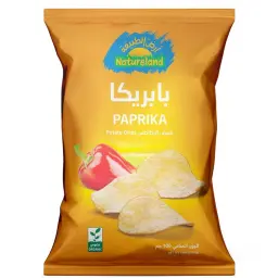 Natureland Organic Paprika Potato Chips